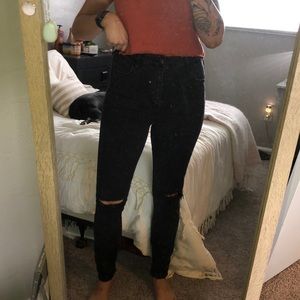 American eagle black jeans